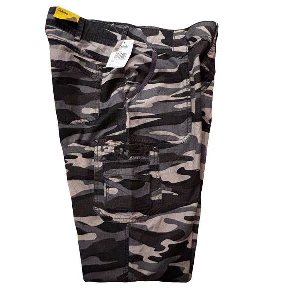 NEW Cabela's Women's Bayou Pants Timberwolf Urban Camo Cotton Ripstop Size 8/32 - Picture 4 of 13